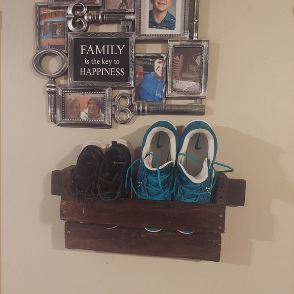 Handmade custom shoe racks set of 2 racks! - Picture 5 of 7